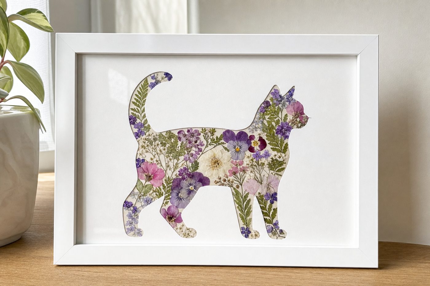 Cat Pressed Flower Kit